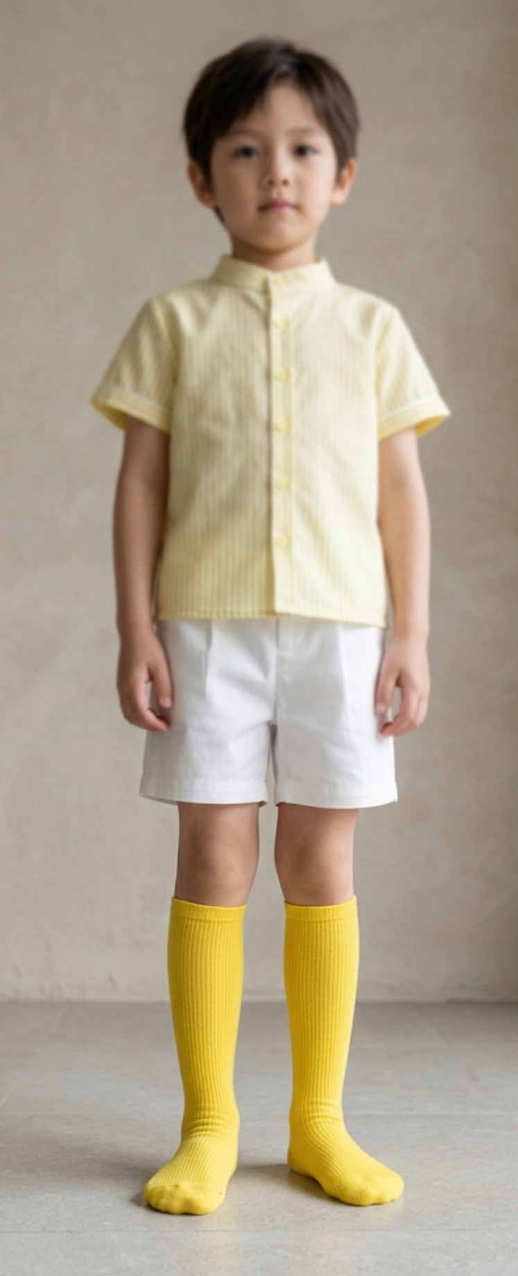 Yellow long socks