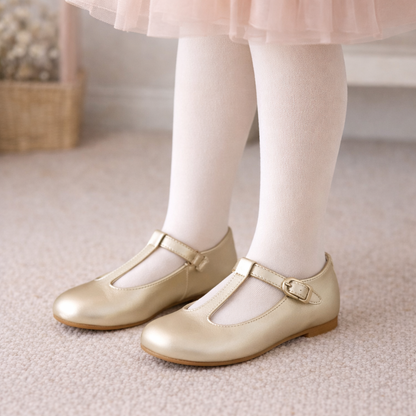 petit classic T-Strap gold