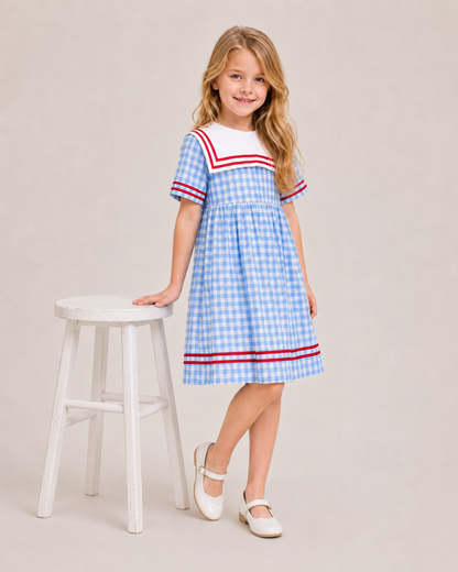 Marina Gingham Dress