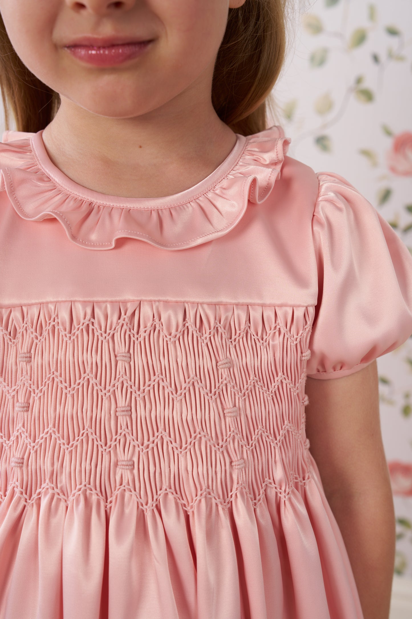 Ivory Heirloom Ceremony Dress pink