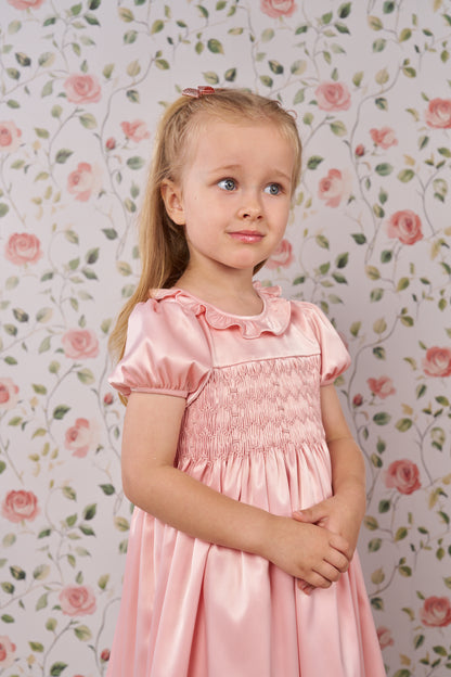 Ivory Heirloom Ceremony Dress pink