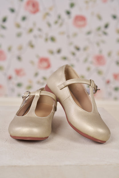 petit classic T-Strap gold
