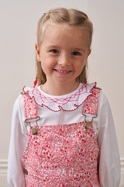 Blossom Smocked Shirt & Jumpsuit Set