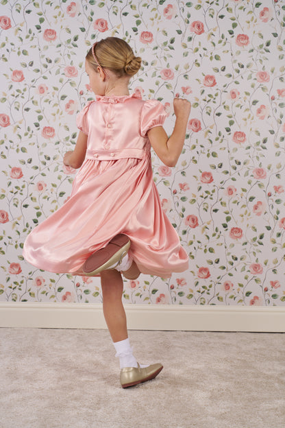 Ivory Heirloom Ceremony Dress pink