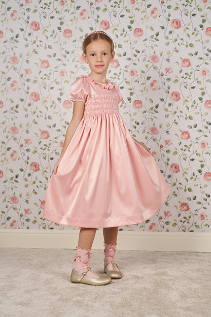 Ivory Heirloom Ceremony Dress pink