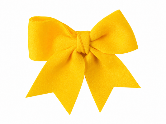 Yellow bow