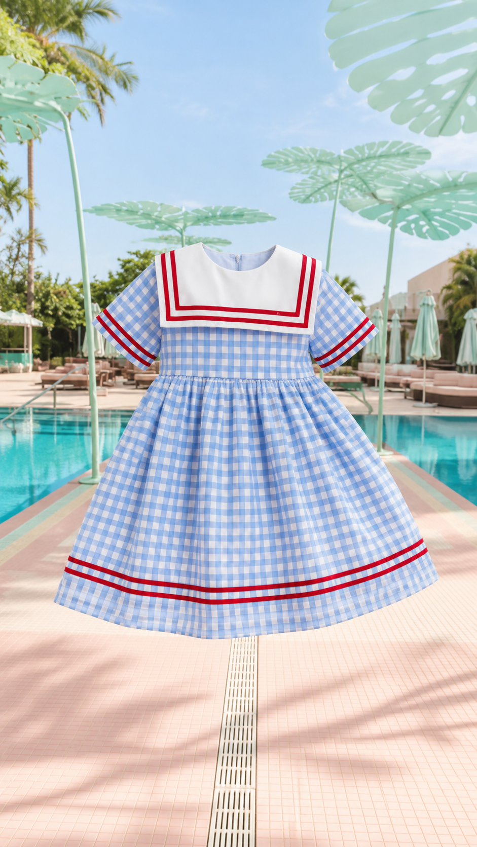 Marina Gingham Dress